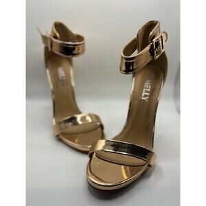 Rose Gold High Heel Sandal
